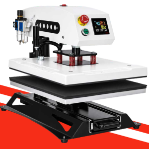 Prensa térmica pneumática TEXTEK H4060 de 40 × 60 cm